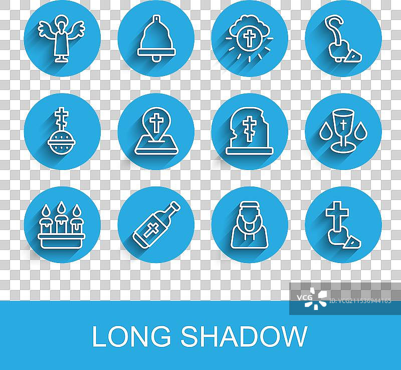 蜡烛在烛台中燃烧，旁边有圣水图片素材