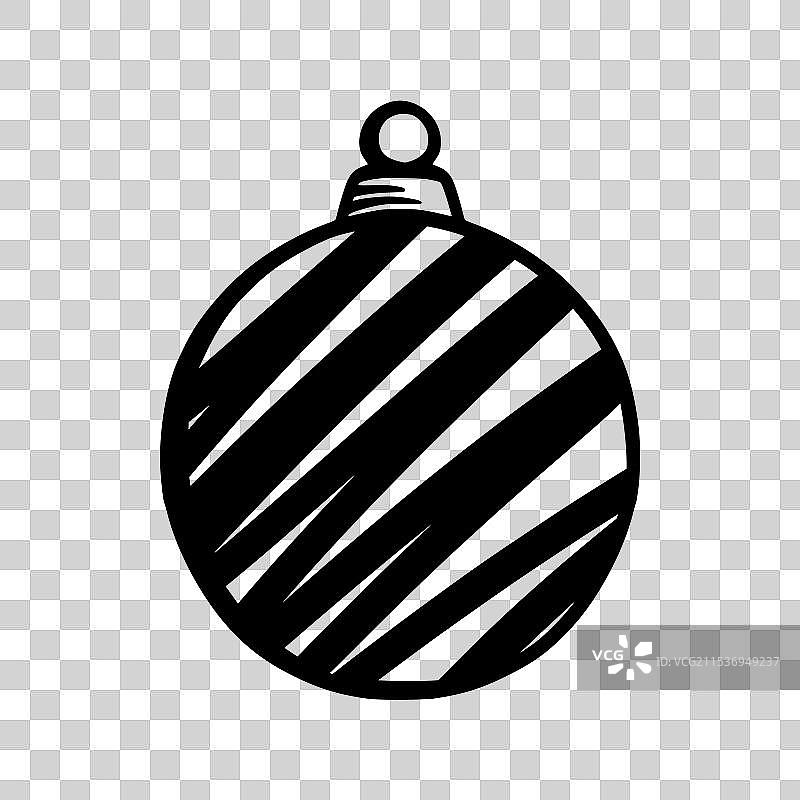 圣诞树玩具与装饰品图片素材