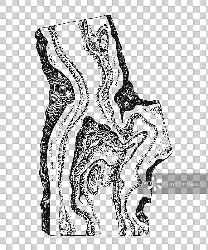 手绘木板图片素材