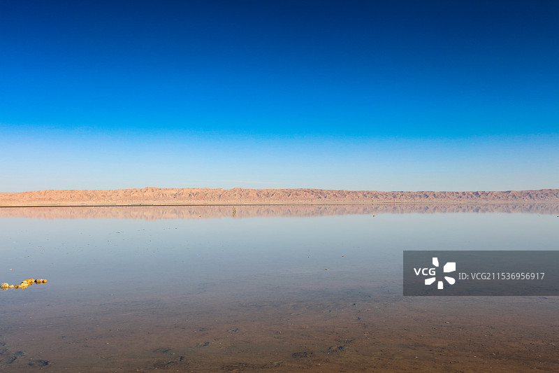 突尼斯杰里德盐湖图片素材