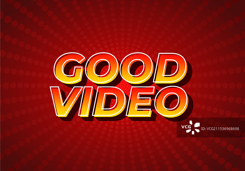 引人注目的颜色效果的优秀视频文字图片素材