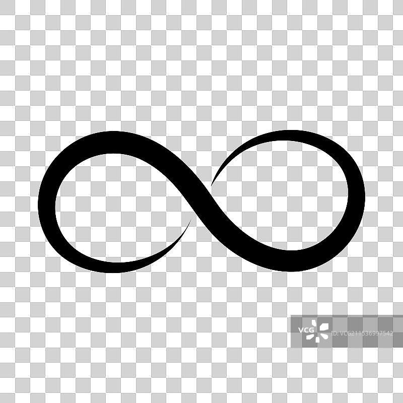 无限线环形标志图片素材