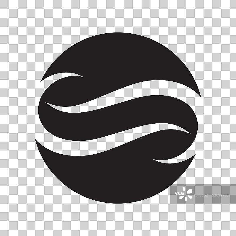 无限线环形标志图片素材