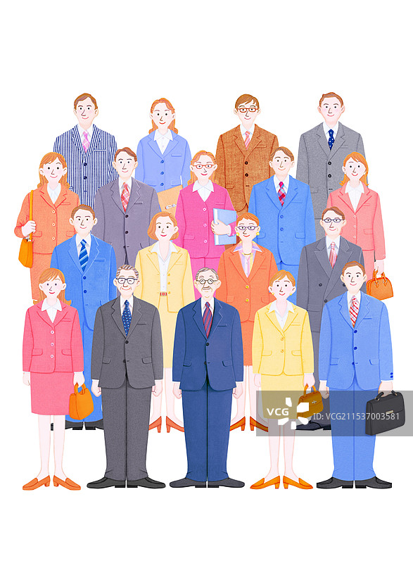 商人和女商人图片素材