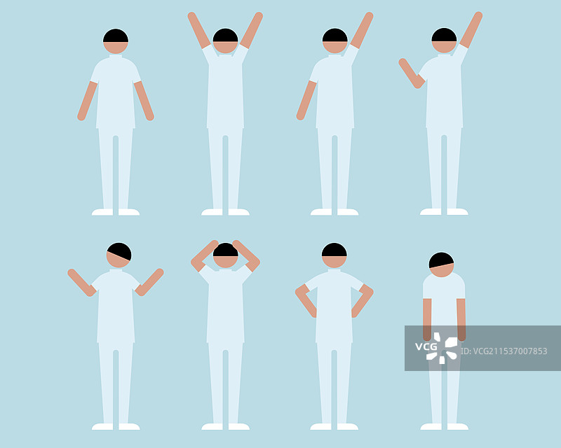 男护士（各种情绪）图片素材