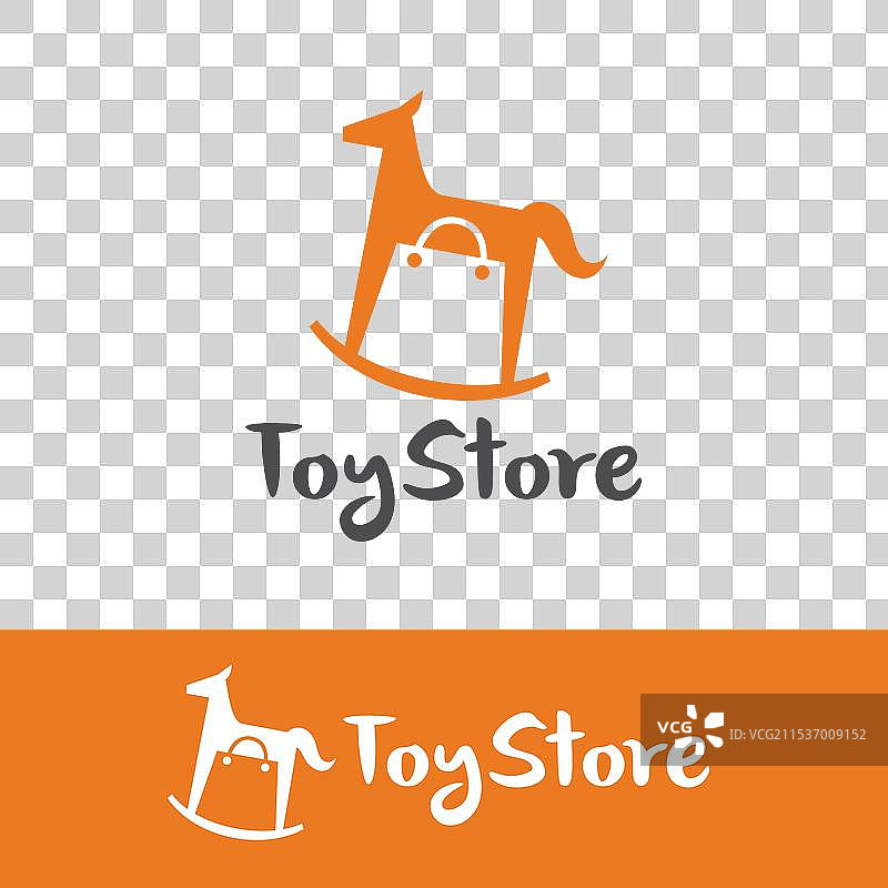 玩具店标志模板设计徽章设计图片素材