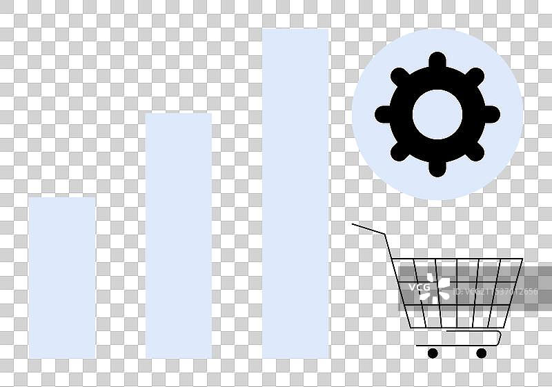 商业增长与电子商务发展图片素材