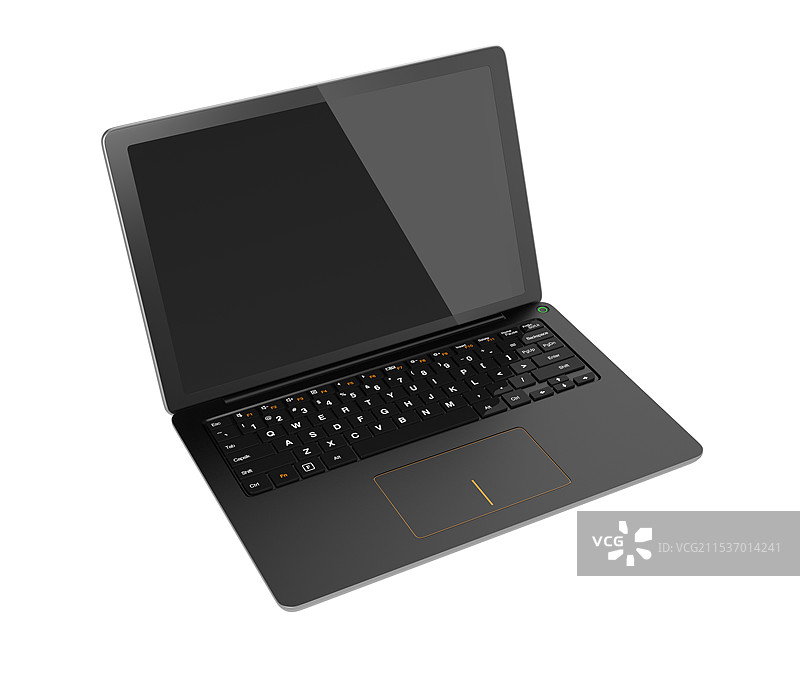 可拆卸笔记本电脑分离为平板和键盘图片素材