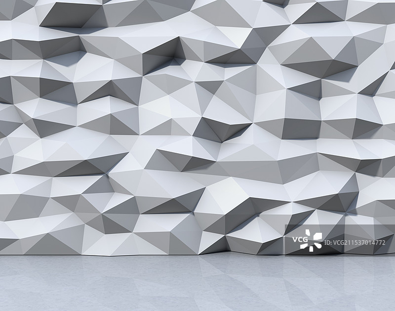 抽象白色多边形背景图形图片素材