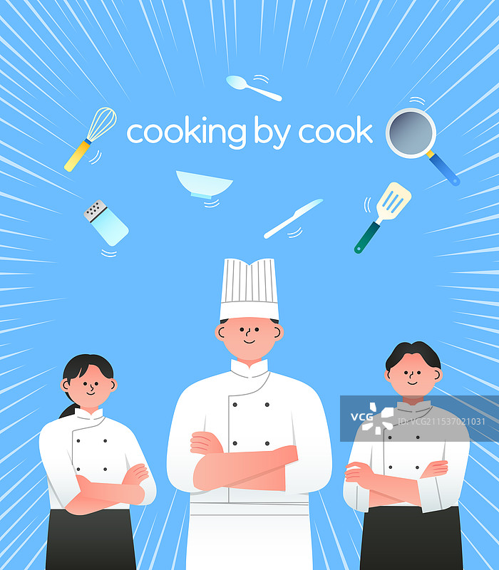 厨师，厨师制服，职业，烹饪用具图片素材