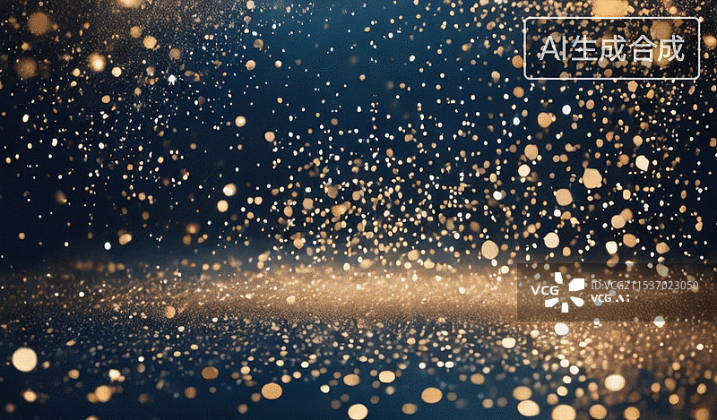 【AI数字艺术】金色光芒图片素材