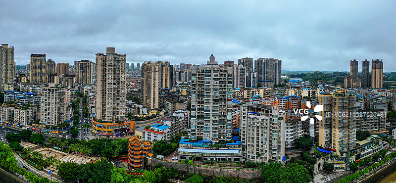 内江 大佛寺 西林大桥 大洲广场 内江外滩 天润大厦 大千园  古西林寺 桐梓大桥图片素材