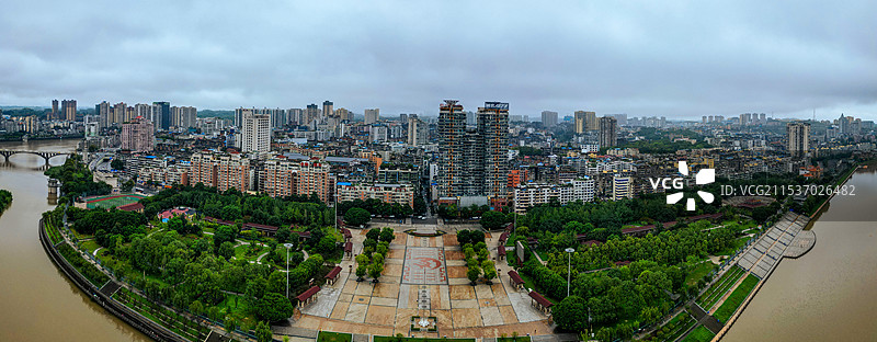 内江 大佛寺 西林大桥 大洲广场 内江外滩 天润大厦 大千园  古西林寺 桐梓大桥图片素材