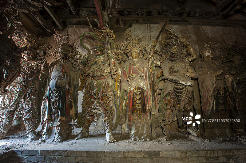 山西晋城高平铁佛寺图片素材