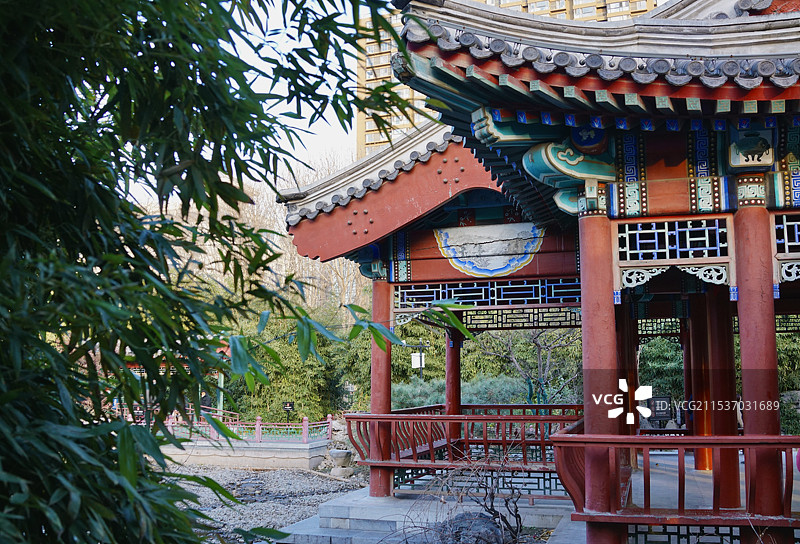 北京月坛公园图片素材