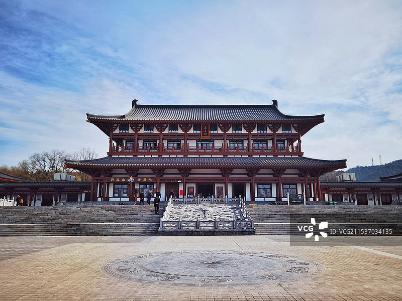 铜川药王山图片素材