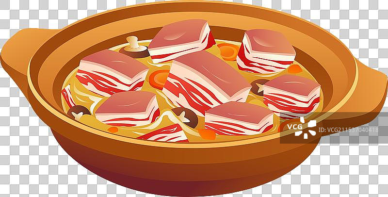 腊月二十六杀猪割年肉 炖大肉图片素材