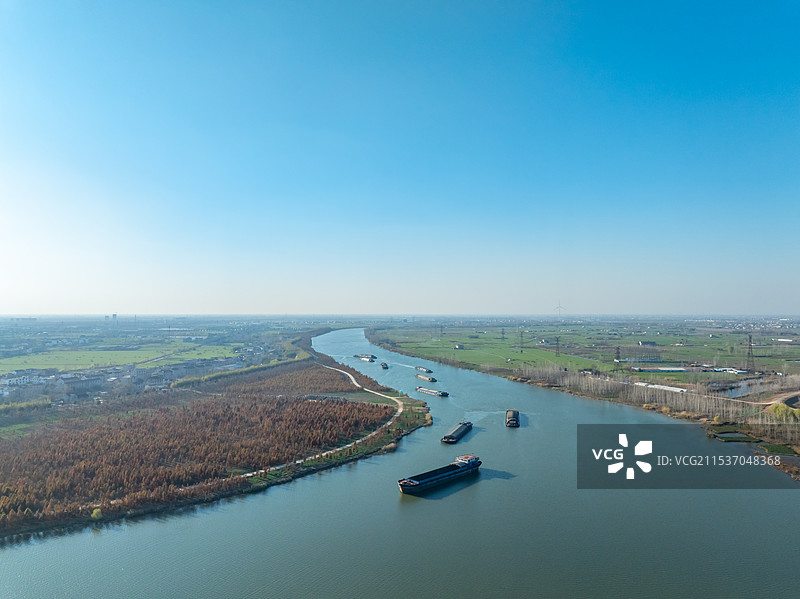 小县城发展风貌，县城风景图片素材