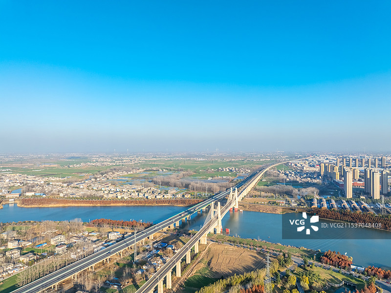 小县城发展风貌，县城风景图片素材