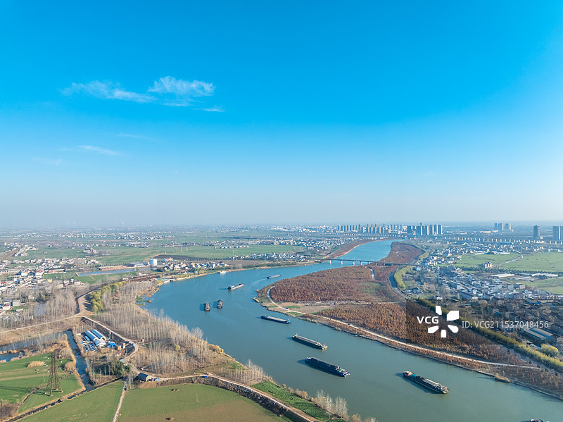 小县城发展风貌，县城风景图片素材