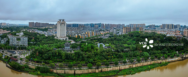 内江 大佛寺 西林大桥 大洲广场 内江外滩 天润大厦 大千园  古西林寺 桐梓大桥图片素材