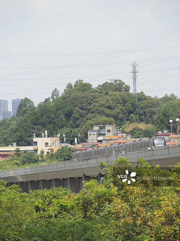 深圳横岗街景 旧城改造 城区迭代图片素材