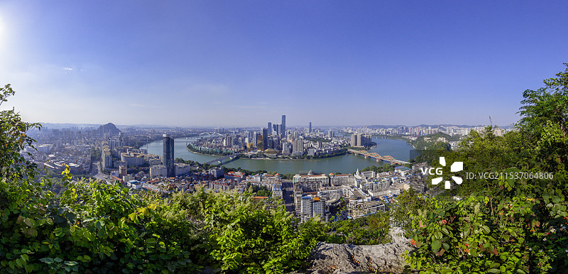 柳州全景图图片素材