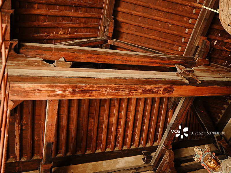 山西忻州五台县南禅寺图片素材