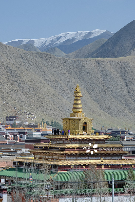甘南拉扑楞寺图片素材