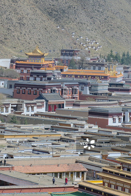甘南拉扑楞寺图片素材