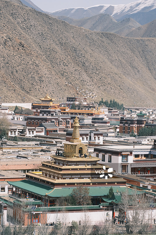 甘南拉扑楞寺图片素材