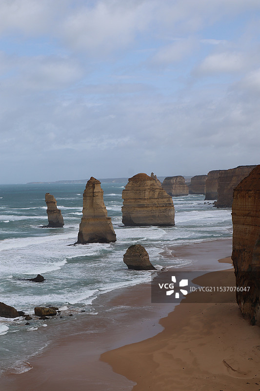 大洋路十二门徒岩图片素材