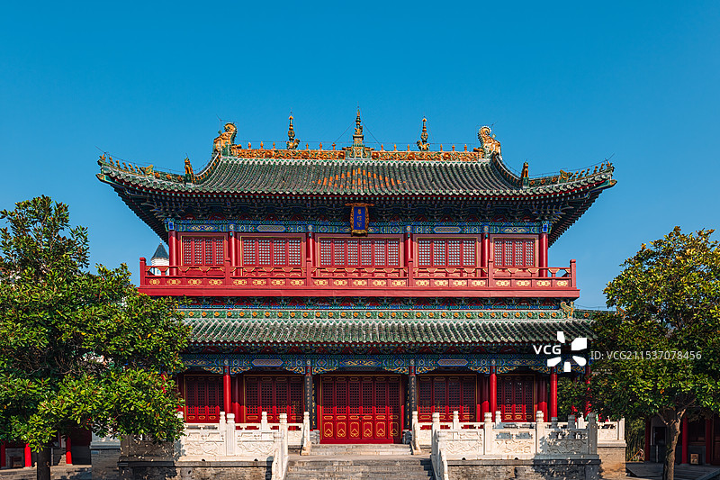 河南省郑州市管城回民区东汉文庙尊经阁图片素材