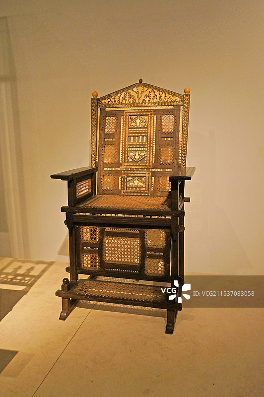 大英博物馆非洲国王座椅图片素材