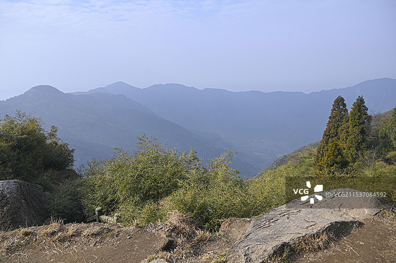 湖南衡阳南岳衡山景区壮观的自然风光图片素材