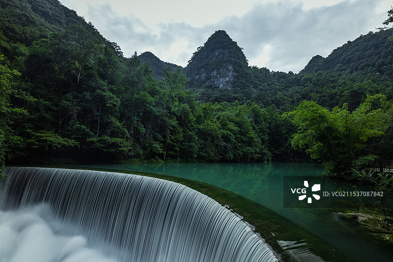 荔波大小七孔图片素材