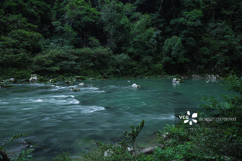 荔波大小七孔图片素材