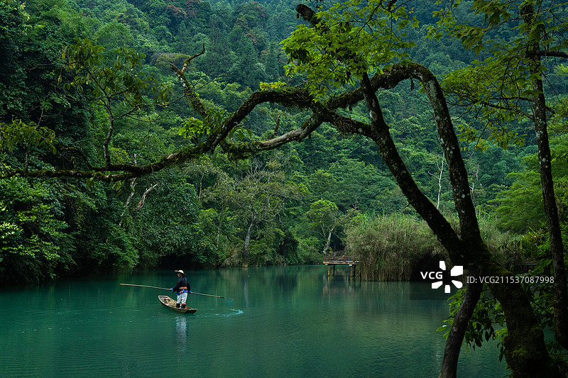 荔波大小七孔图片素材