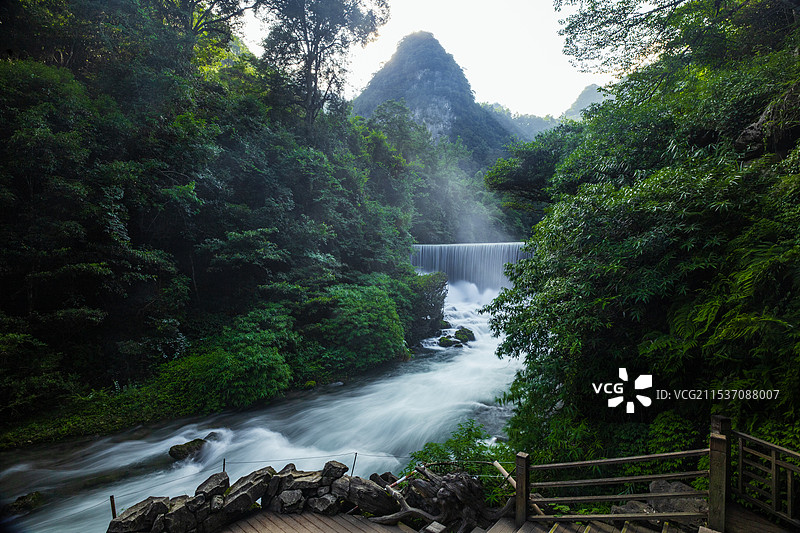 荔波大小七孔图片素材