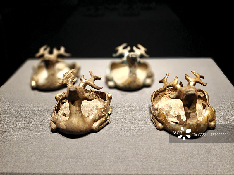 三星堆博物馆-海昏侯特展珍贵文物图片素材