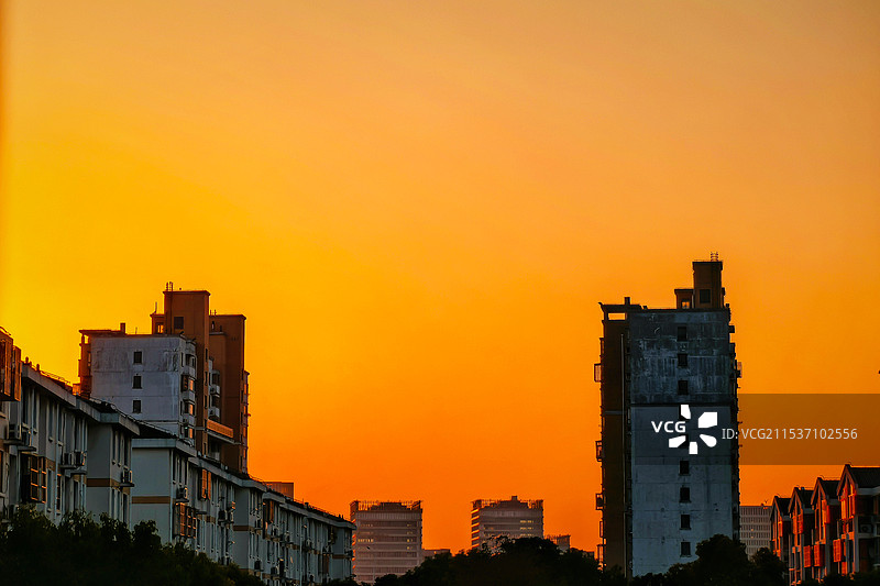 2024年的晚霞真好看图片素材