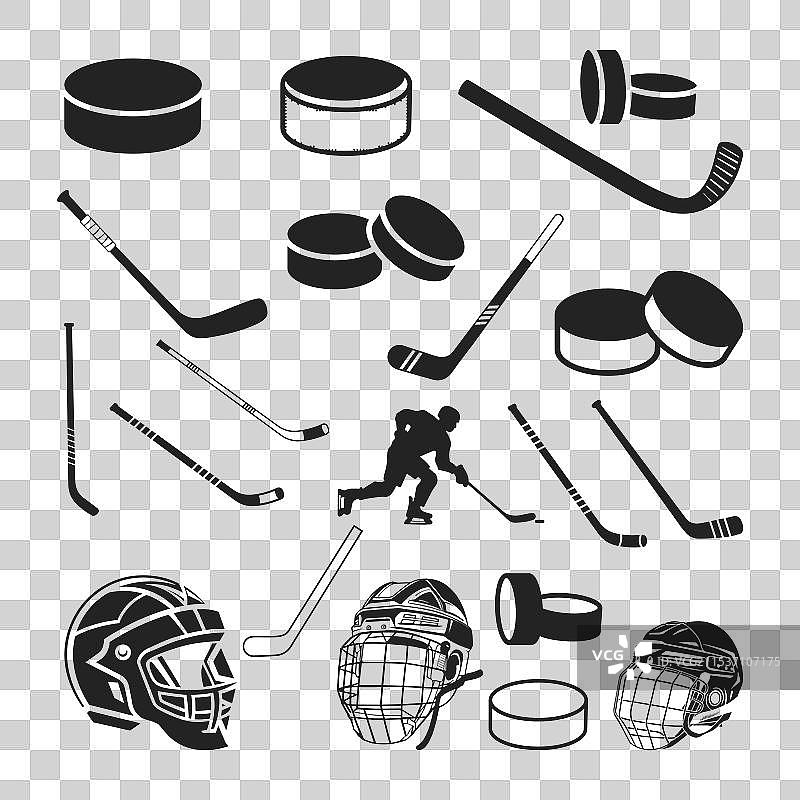 冰球团队标志设计合集图片素材