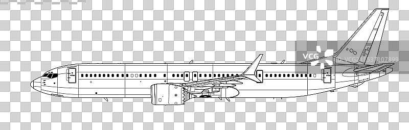 波音737 MAX-9图片素材