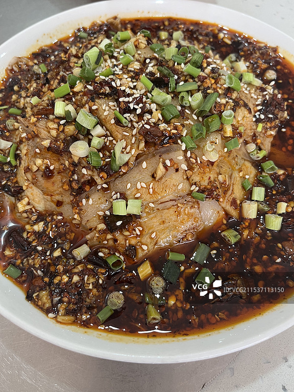 碗中食物的高角度视图图片素材