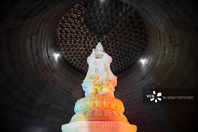 吕梁孝义市金龙山风景区图片素材