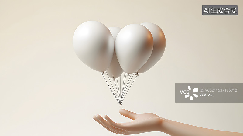 【AI数字艺术】悬浮之爱图片素材