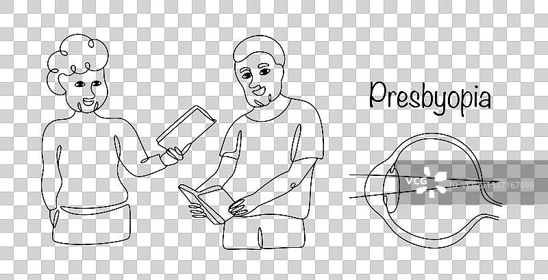 老花眼图片素材