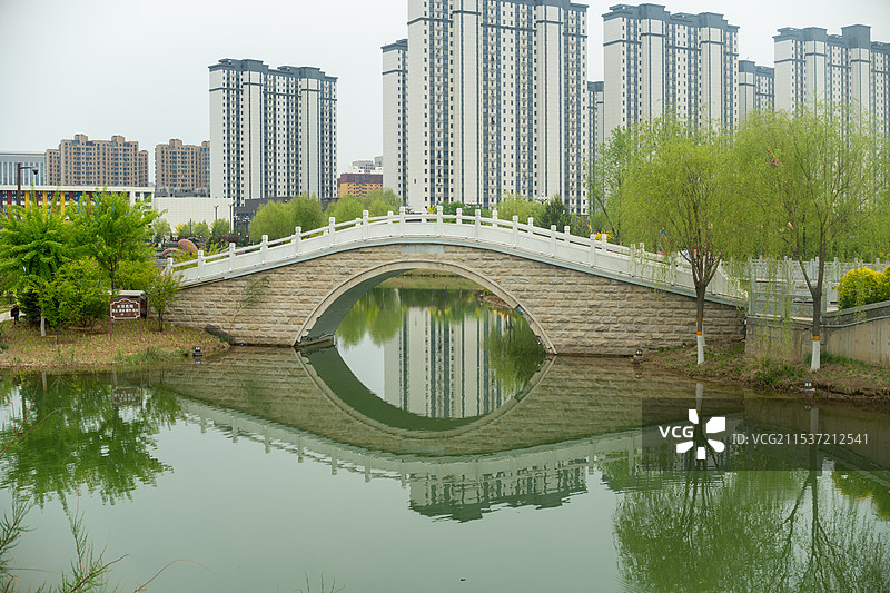 榆林神木市杨业公园图片素材