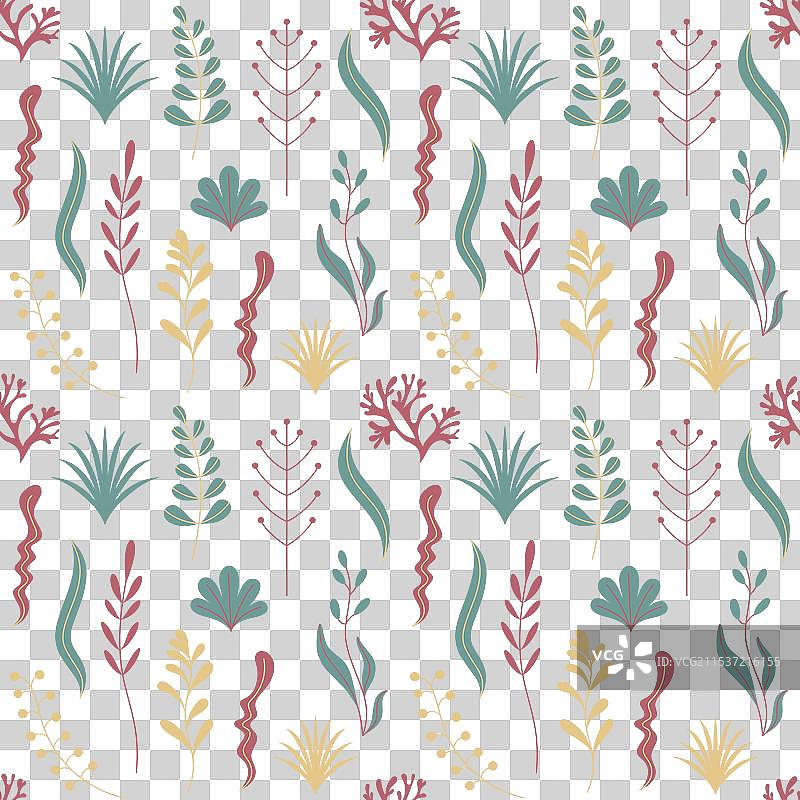 这张图片是一个平面艺术无缝图案。图片素材