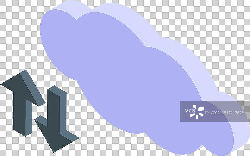 云计算数据传输，上行和下行图片素材